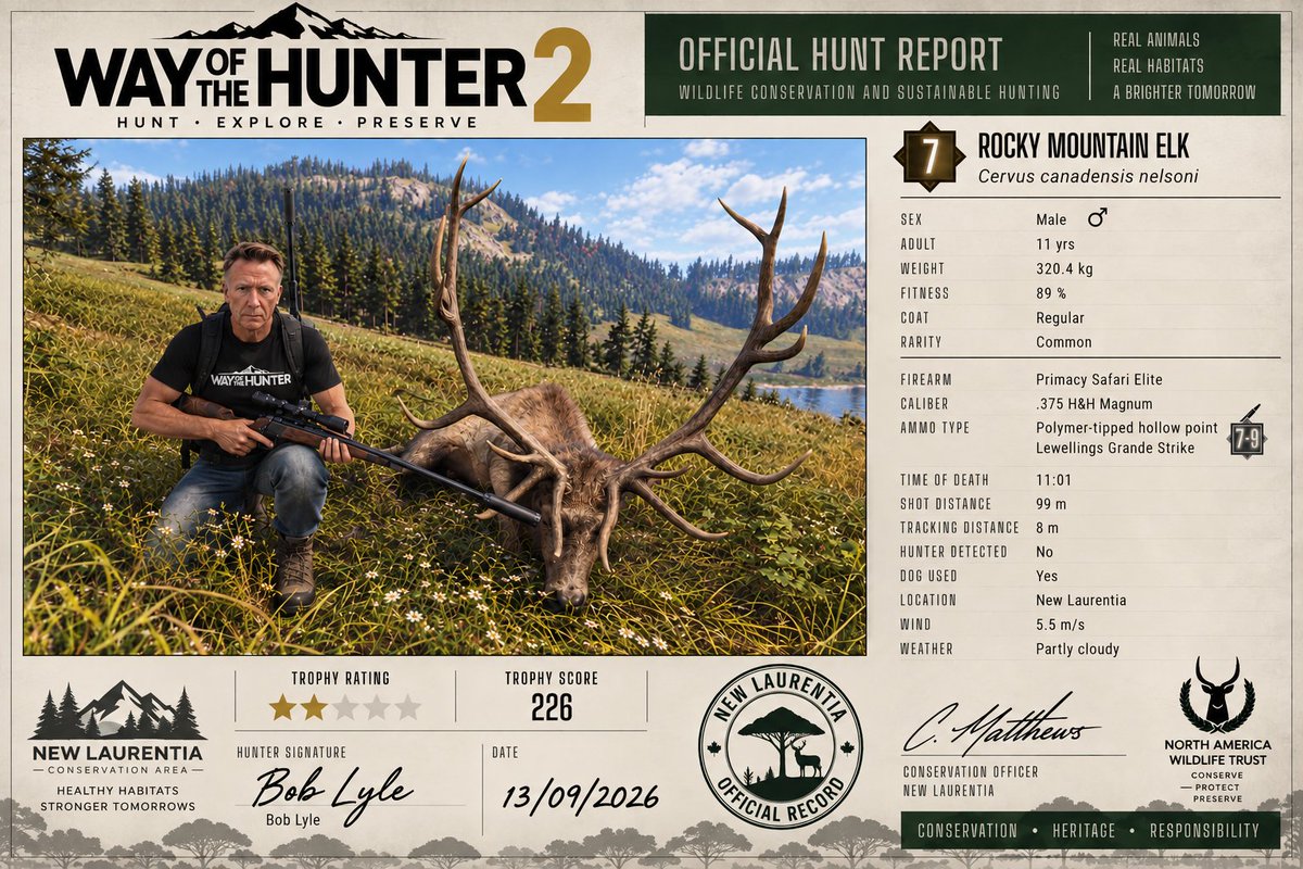 boblyleMKY's tweet photo. ๐๐๐ข ๐พ๐ ๐๐๐ ๐ท๐๐๐๐๐ ๐ธ
@ninerocksgames #WayOfTheHunter https://t.co/LIgw7Kqz4c