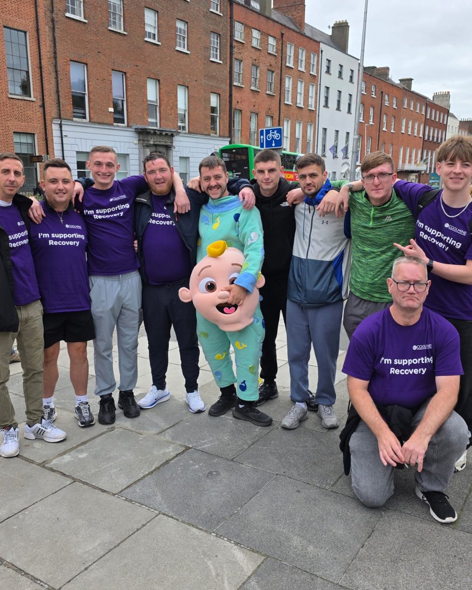 CoolmineTC's tweet photo. Clients from Coolmine Lodge were proud to take part in the Dublin Recovery Walk, celebrating recovery, connection, and community.

Every step is a reminder that recovery is possible and no one has to walk the journey alone.

#RecoveryWalk #RecoveryIsPossible #Coolmine https://t.co/lVhKwskOiY