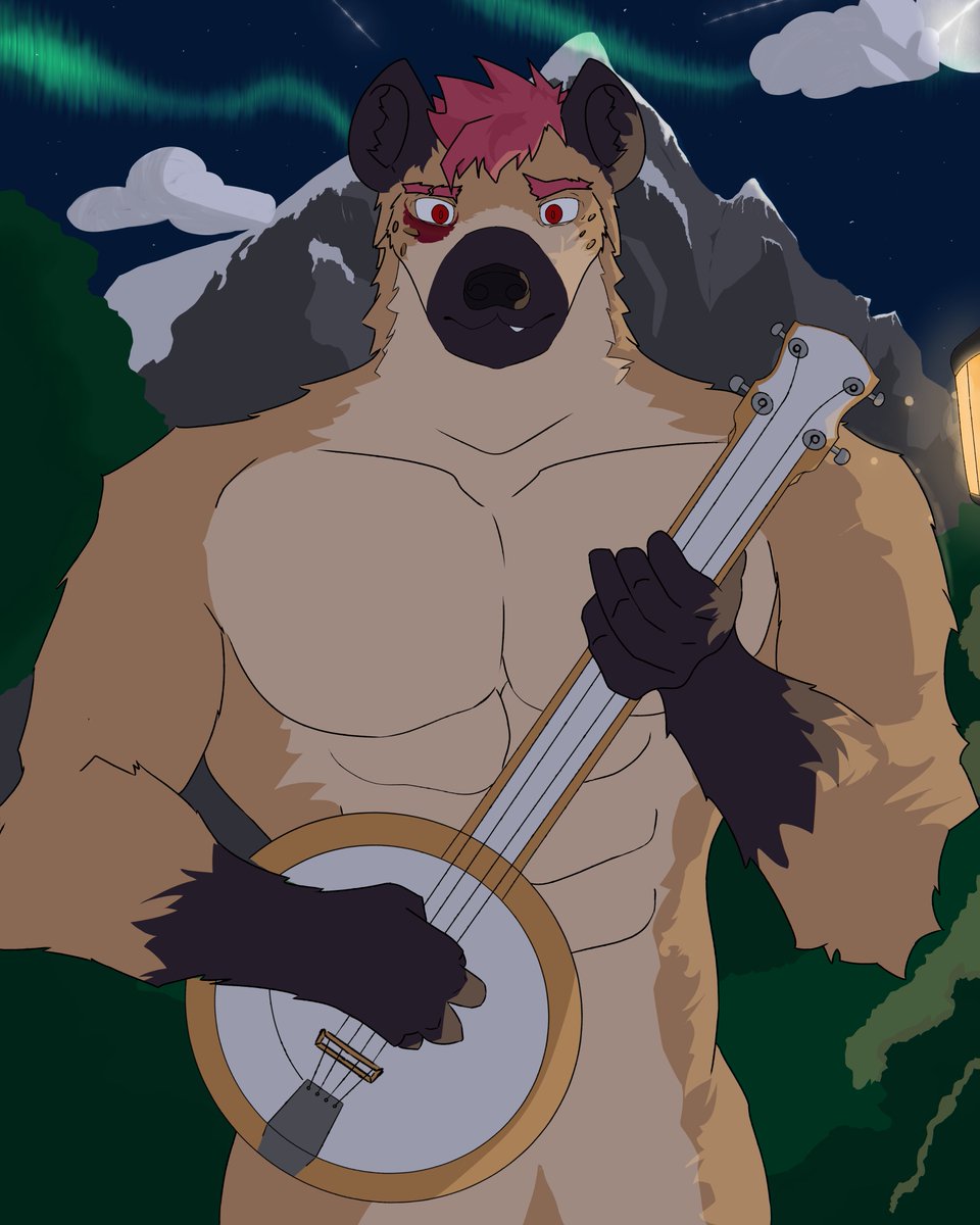 KeithTheLion's tweet photo. Aca un dibujito de un personaje que me eh creado para jugar D&amp;D con unos amigos! (En comentario su historia) https://t.co/U0ot4tKa7g