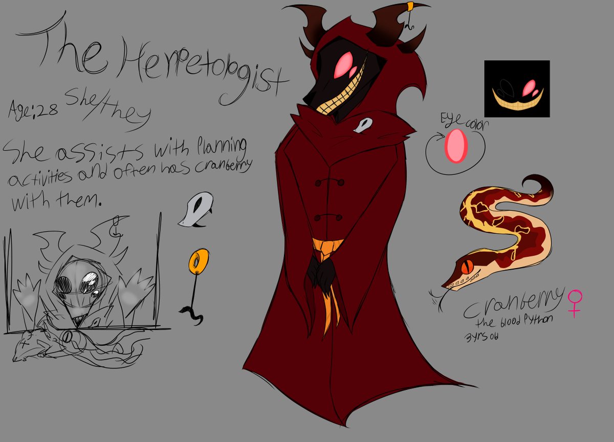 Fire1448588's tweet photo. Finally I finished the Herpetologist
#Feedthepit #oc #ftp https://t.co/GTIWOhIWm9