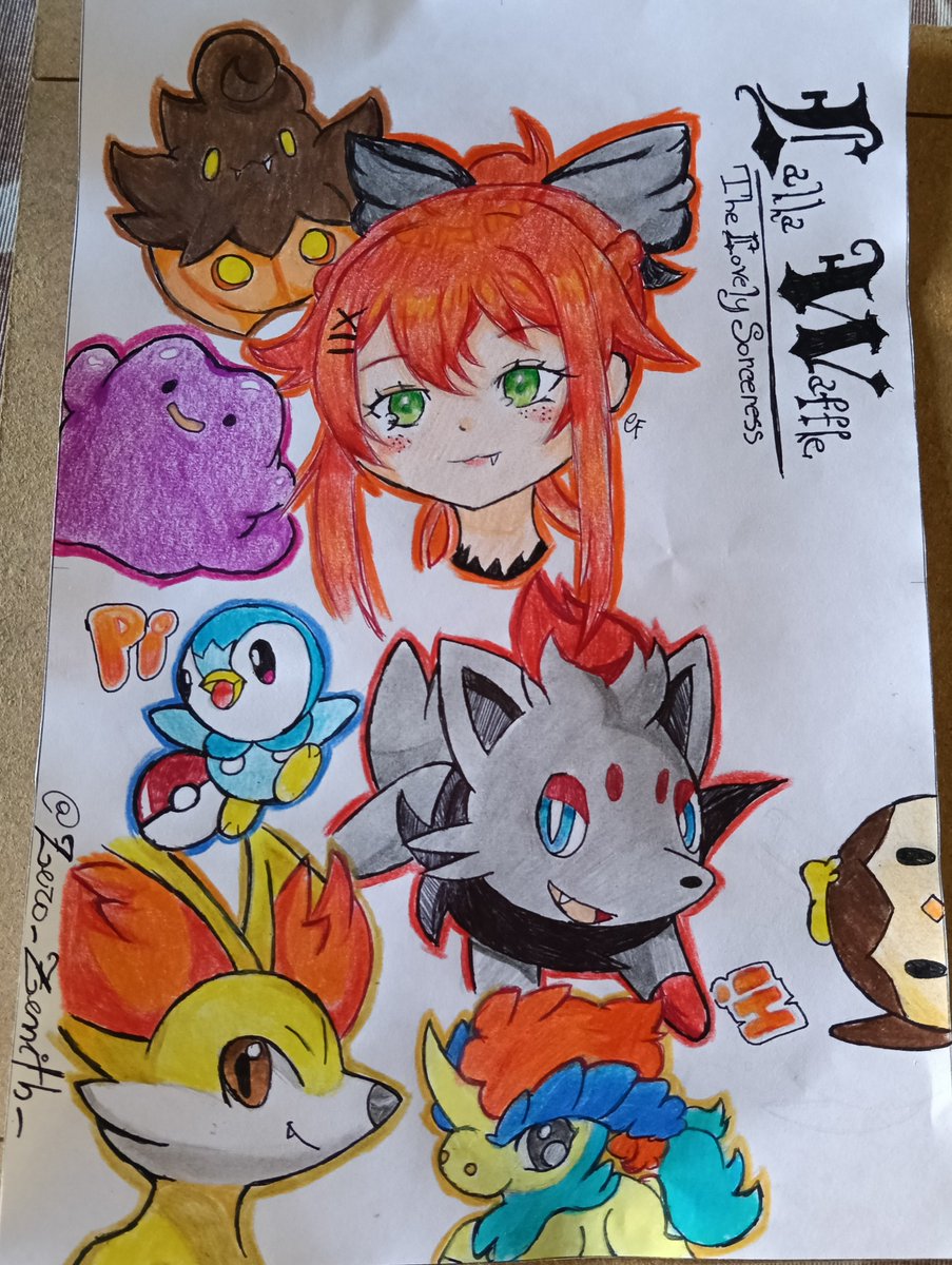 Zero_Zenith_'s tweet photo. Beauties and gentlebeauties!
After quite some time that i haven't posted a thing, I present to you: TWO NEW GYM LEADERS!
On the first side of the timeline we have BraveHirario94!
On the second picture we have @LallaWaffle !
I also made a post on my instagram page
(Check here ⬇️) https://t.co/bR6Zur2MoC