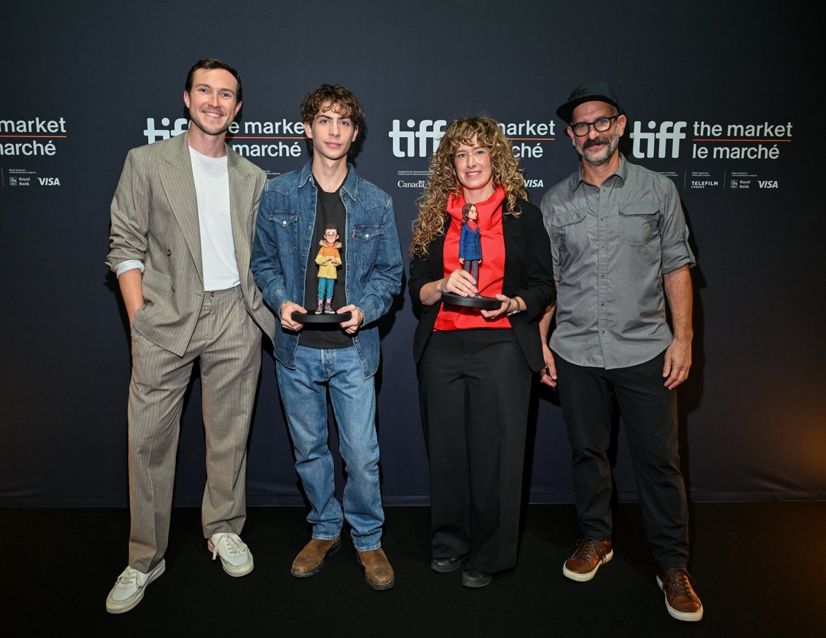 LAIKAStudios's tweet photo. At #TIFF26, Jacob Tremblay, the voice of Curtis in Wildwood, joined LAIKA animators Brad Schiff, Rachelle Lambden, and Tom Carey for a deeper conversation about the creative collaboration between actor and animator that brings a stop-motion character to life. #Wildwood https://t.co/3OMl2pTOOJ