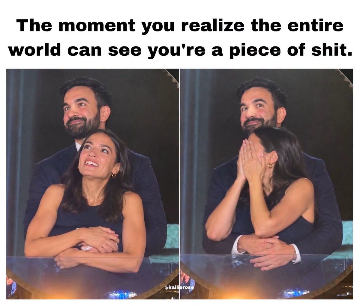 Sassafrass_84's tweet photo. This is how it felt like when they were laughing. 

While they read the names of the dead.

At Ground Zero.

On the 25th anniversary.

When they show you who they are, believe them. 

The biggest POS. (And yes this is a meme derp) https://t.co/OhFu6BsJTC