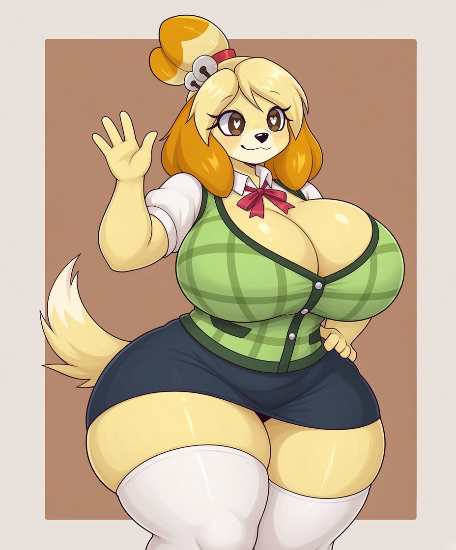 Isabelle2DFD's tweet photo. good pets rested? new week, new bells 2 gib 💛
welcum 2 tha island, furevers… 🔔

did u behave while i was gone? hehe~

#animalcrossing #futa #isabelle https://t.co/pjtv188VaD