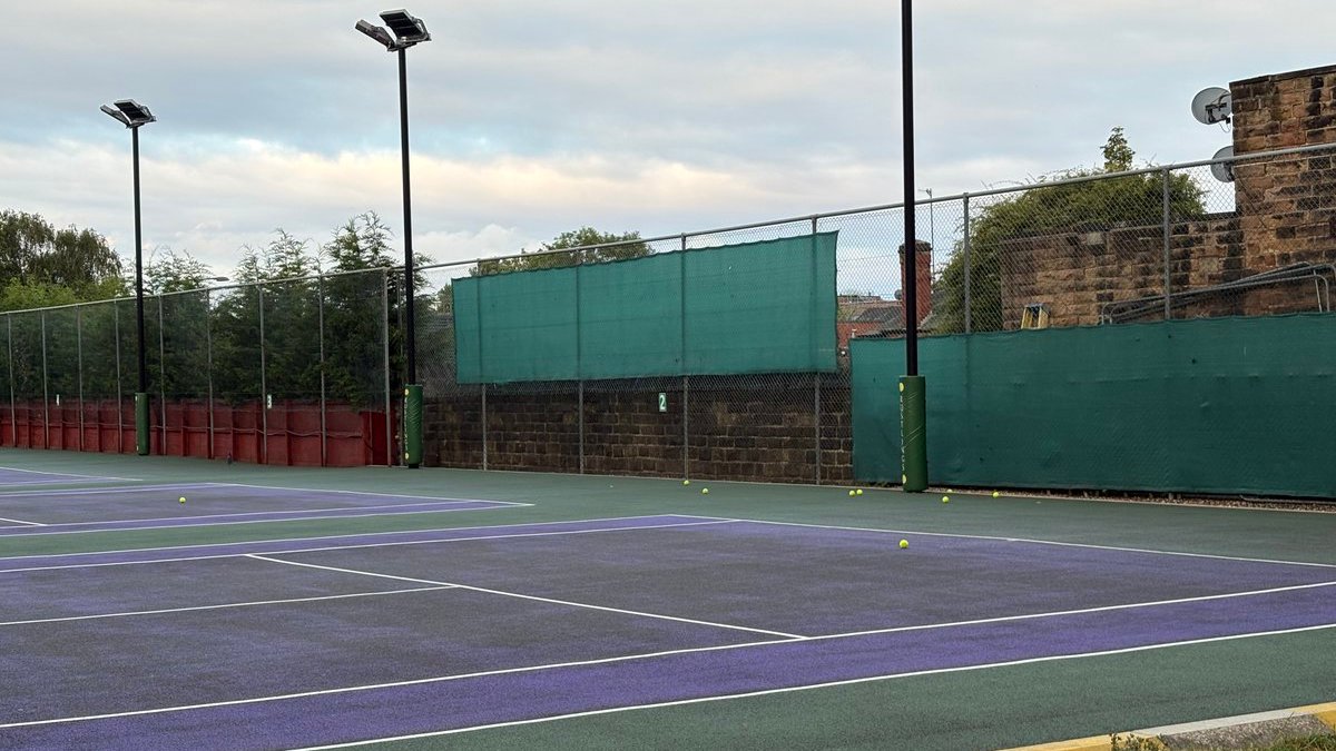 RustlingsLTC's tweet photo. The courts @RustlingsLTC have had a facelift. This is what they looked like a few weeks ago https://t.co/fjDAiq6C6S