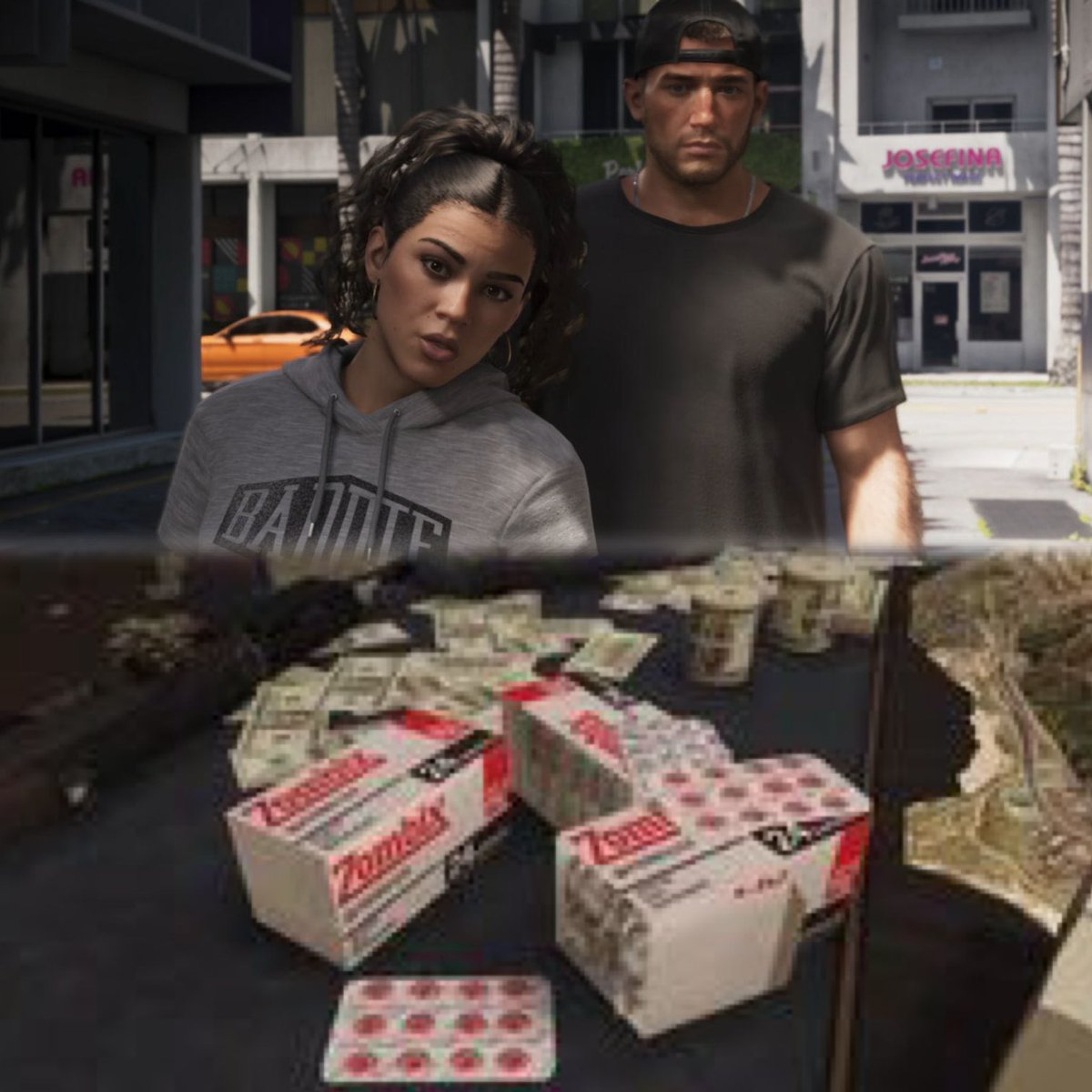 elchinyto_tech's tweet photo. Señores, me acabo de topar con un detalle y descubrimiento que me gustó, aquí se los comparto: 

En el online de GTA 5, en la radio iFruit, el DJ suelta esta línea: 

"ya escucharon lo de la nueva mierda zombix? te la tomas y te conviertes en zombie porque ya estás muerto, esa vaina se está poniendo loca en Vice City."

ZOMBIX. La misma droga que vimos en el gameplay que filtró CyberLeek de GTA 6. 🤯

Rockstar llevaba plantando ese lore en GTA 5 desde hace AÑOS y nadie parece que se había percatado hasta que el usuario wingmanfranky lo compartió en Reddit.

Nivel de detalle y world building real, nada de casualidad 😮‍💨

Ustedes ya lo habían escuchado o también se enteraron ahora como yo?