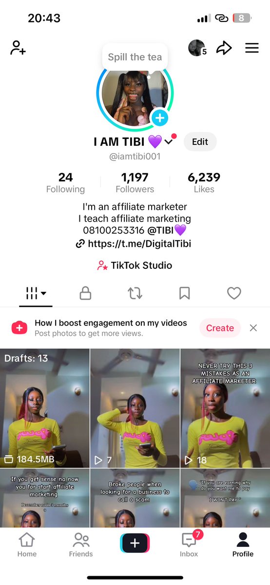 FinancialT13452's tweet photo. Stop thinking making money online is only for people with thousands of followers.
I don’t have up to 3k followers but I’ve made more than 8 million Niara 

There are people earning online because they learned how to solve a problem and find people willing to pay for the solution. https://t.co/MCEbMgQB20