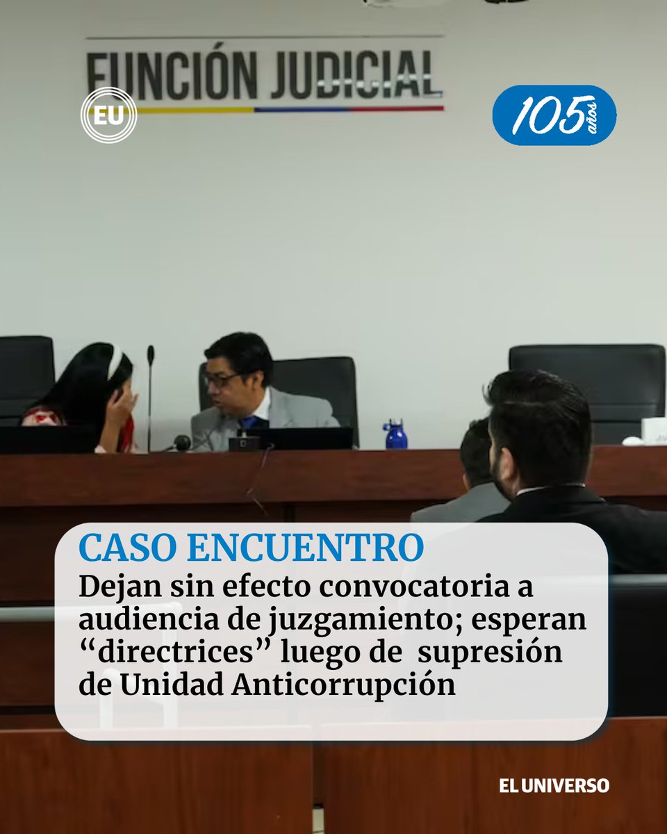 eluniversocom's tweet photo. #CasoEncuentro | Leonardo Cortázar y Karen Cornejo espera audiencia de juicio; mientras Danilo Carrera escuchará en dos semanas la respuesta a su apelación. https://t.co/kVqq6xAsQF https://t.co/Gn3vvd09Qs