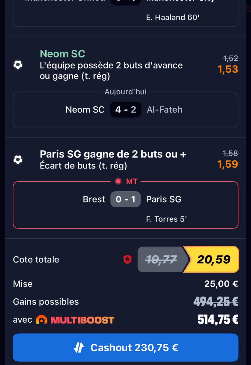 LPronosL's tweet photo. Bon bah allez Paris hein ! 👀

📊 @20.59

❤️ SI TU VAS VIBRER ! 🔥

#TeamParieur #Pronos https://t.co/GvlnZU8AOJ