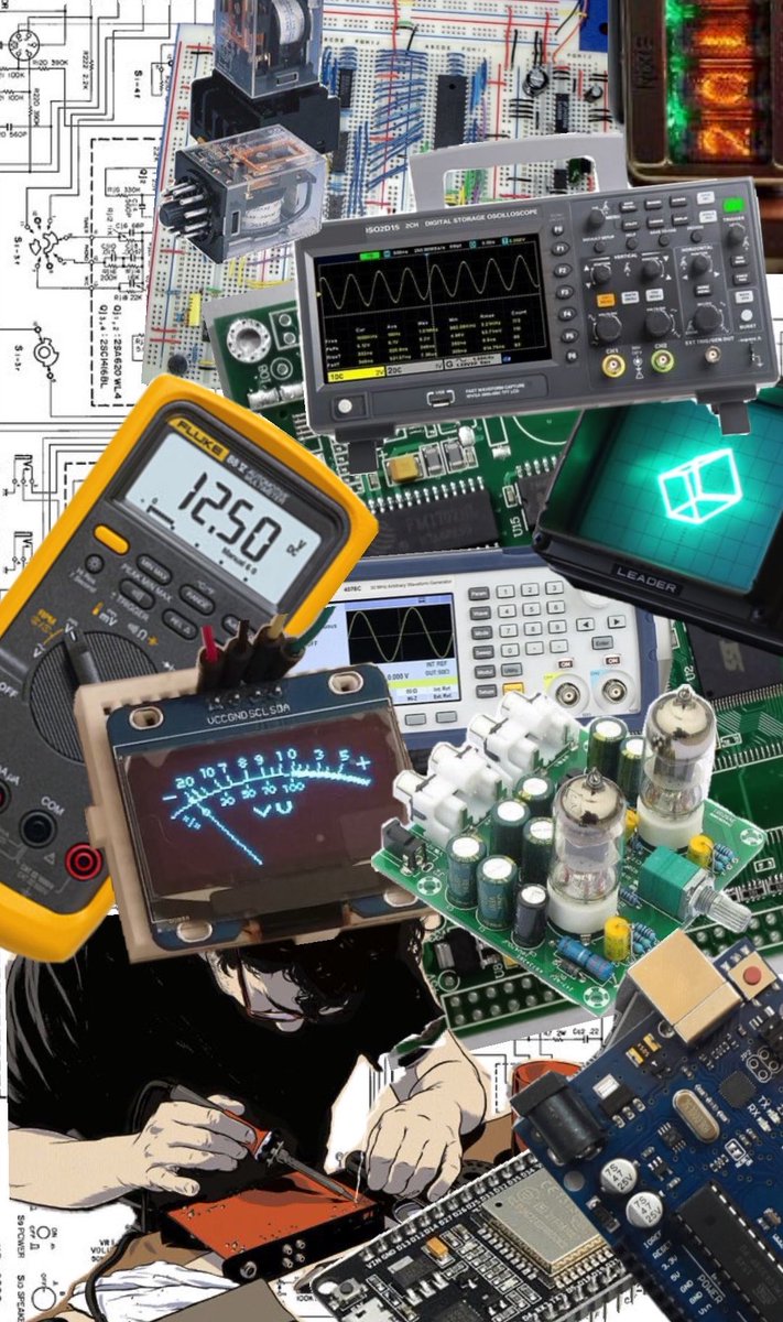 oprydai's tweet photo. study electronics.

especially if you already know software.

because electronics is where code starts touching reality.

start with the fundamentals:

• voltage + current → understand how electrical energy actually moves
• resistors + capacitors + inductors → the basic building blocks of circuits
• diodes + transistors → learn how we switch, amplify, and control signals
• digital logic → gates, registers, clocks, state machines
• microcontrollers → make sensors, motors, displays, and machines respond to code
• communication → uart, i2c, spi, can. learn how hardware talks
• power electronics → mosfets, converters, motor drivers, power supplies
• pcb design → turn breadboard experiments into actual hardware

then stop studying and build.

> read a sensor.
> drive a motor.
> design a power supply.
> build an esp32 board.
> burn a mosfet.
> figure out why.
> build it again.

electronics changes how you look at technology.

• a robot stops being a black box.
• a drone becomes motors + escs + sensors + compute.
• a battery system becomes cells + bms + power electronics.
• a computer becomes billions of tiny switches manipulating signals.

software teaches you how to control information.
electronics teaches you how to control electrons.

learn both and you can start building machines.