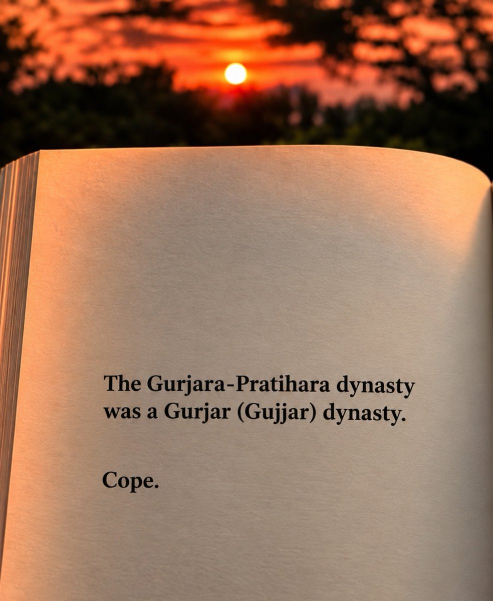 __shivv_09's tweet photo. The Gurjara-Pratihara dynasty was a Gurjar (Gujjar) dynasty. https://t.co/MdSUrAq6qv