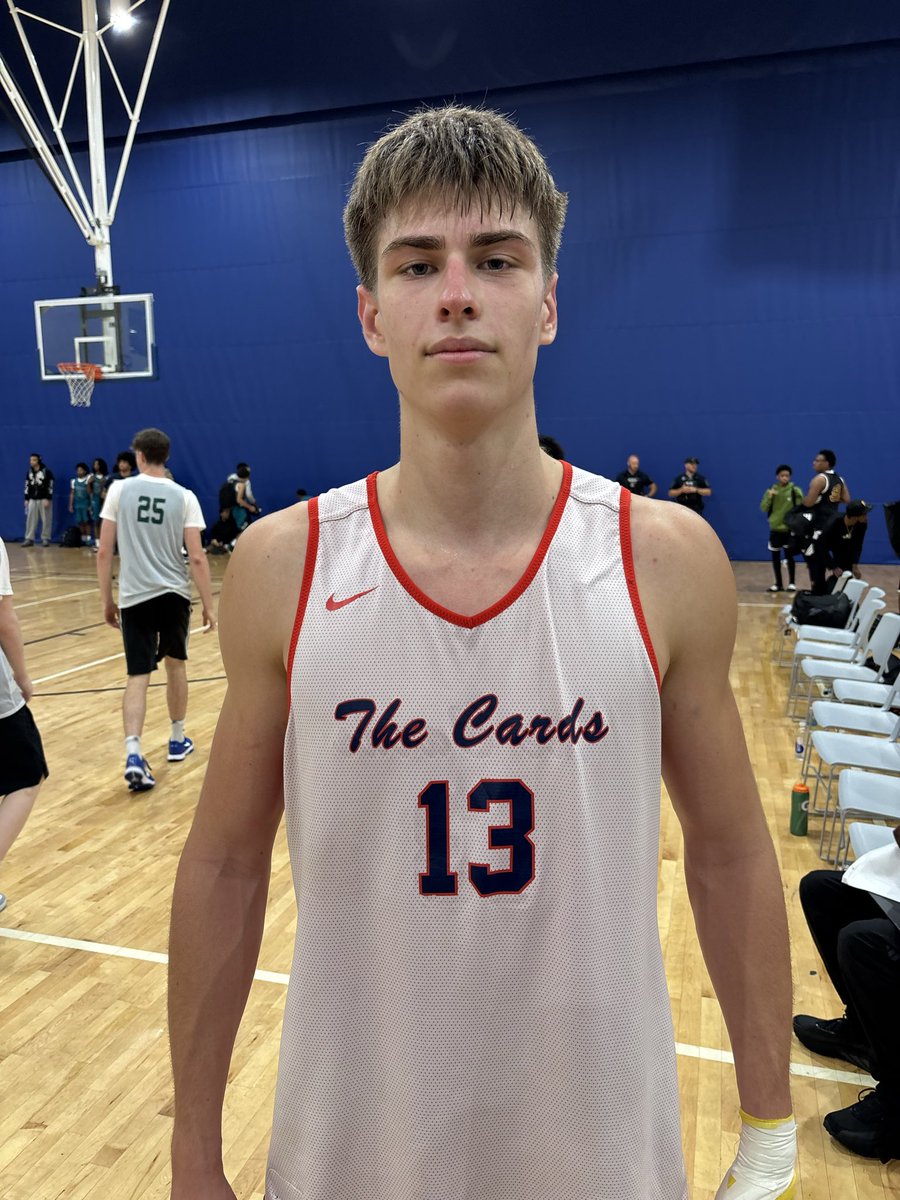theCBGLive's tweet photo. St. John’s College High School 63
FairFax Christian School 53

Drew Hill led St. John's College High School to a win with 13P.

Strahinja Jakisic with 19 for Fairfax Christian School. https://t.co/L59CqpoTDr