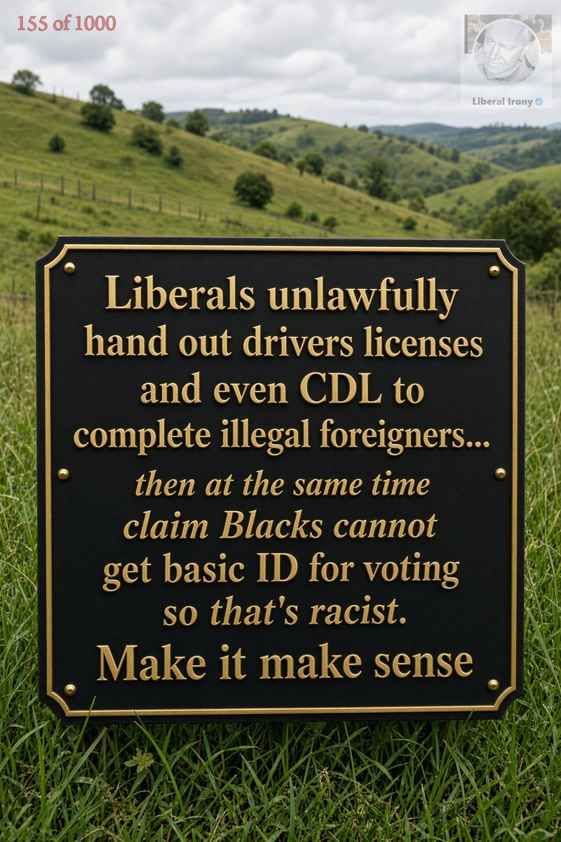 IronicLibs's tweet photo. Liberals get in their own way with fake virtue and lame logic https://t.co/YCcSoWRIkV