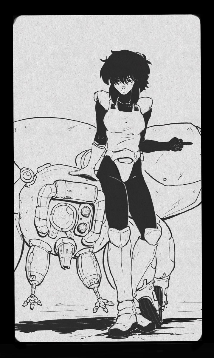 half_dead_ant's tweet photo. #motokokusanagi #fuchikoma #gits #ghostintheshell 
More Major &amp; Fuchikoma. Cheers. https://t.co/HifO9aKMC4