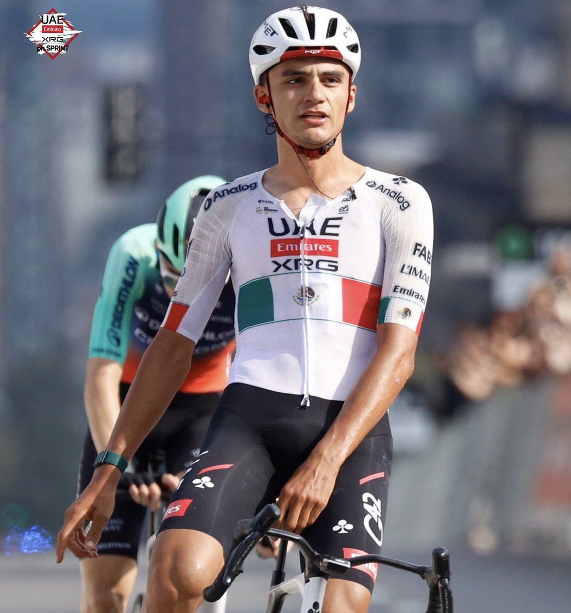 mario_sabato's tweet photo. Me vuelvo loco con Isaac Del Toro!! En la antesala del Mundial, El Príncipe conquista el Gran Premio de Montreal, la ciudad que será la sede desde el próximo finde!! 
Impresionante definición del Torito para vencer en el mano a mano a Paul Seixas!! 

📸 @TeamEmiratesUAE https://t.co/1rFtHCMgB7