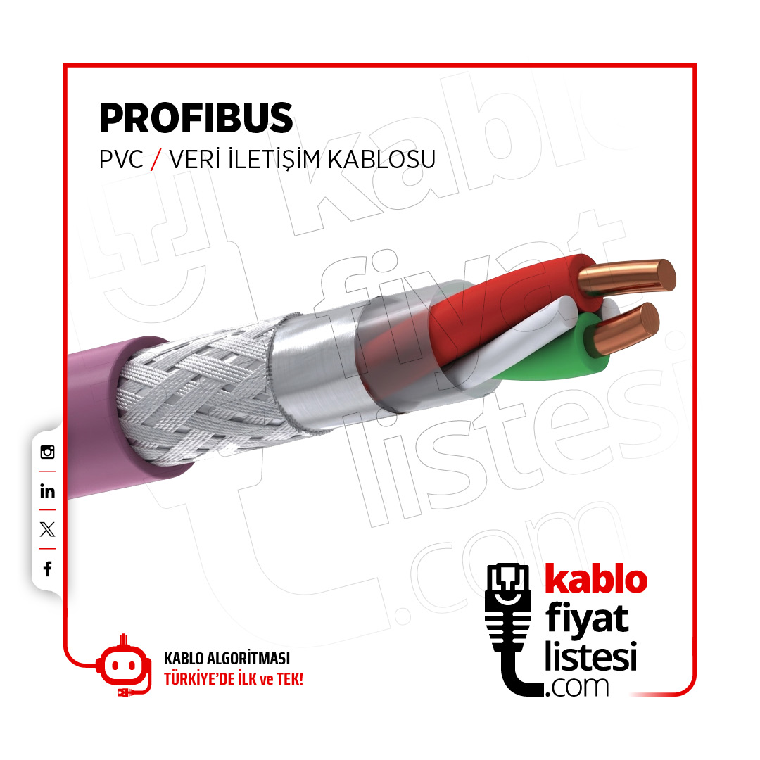 kablofiyat's tweet photo. PROFIBUS DP – Endüstriyel Veri Transfer Kabloları

Otomasyon hatlarında ve proses kontrol sistemlerinde yüksek hızlı, kayıpsız veri iletimi doğru kablolama mimarisi ile başlar.

🌐 https://t.co/F47ZBTxobU

#profibus #otomasyon #zayıfakım #plc #elektrikmühendisliği #kablo https://t.co/i2eQ3mU4eQ