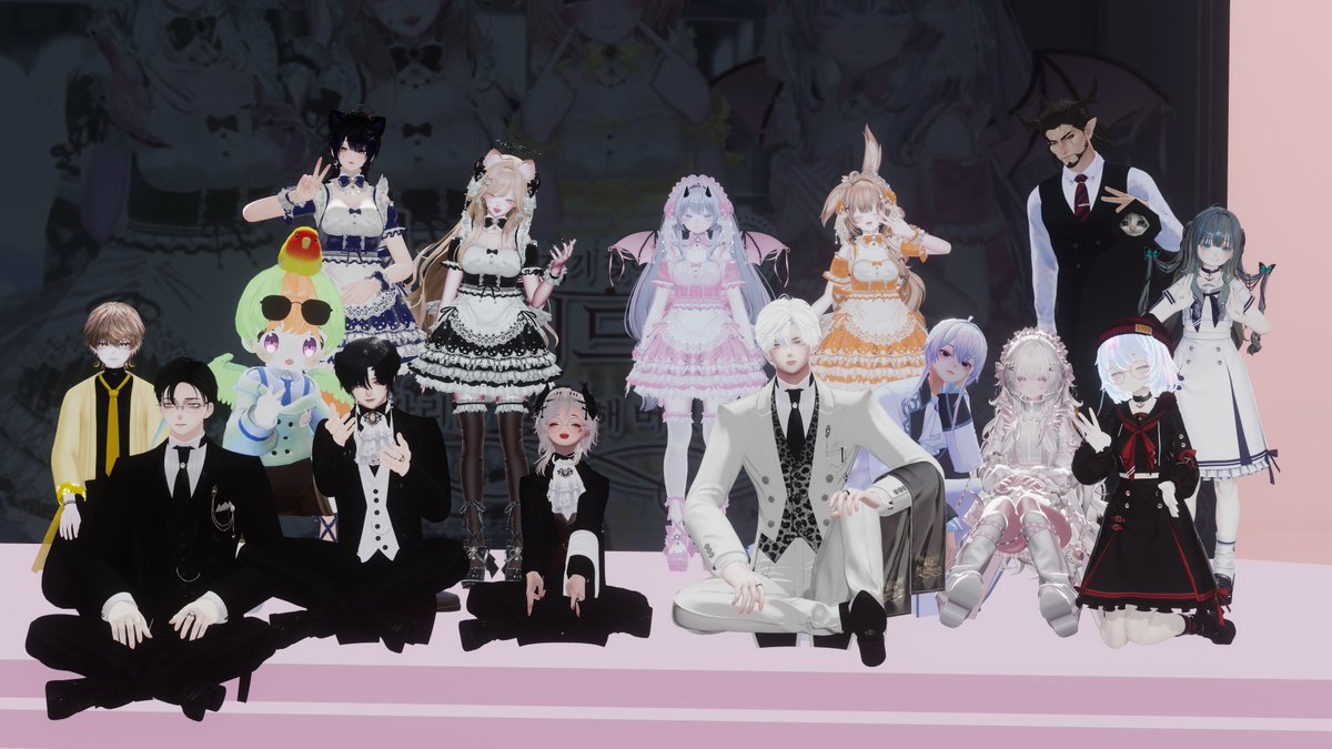 sku_vrc's tweet photo. 今日は韓国のメイドイベントに行ってきました！
こういう系のイベントは初めてだから緊張したけど楽しかったです。
日本語のの通訳もいてとてもよかった https://t.co/XY6cbO8mez