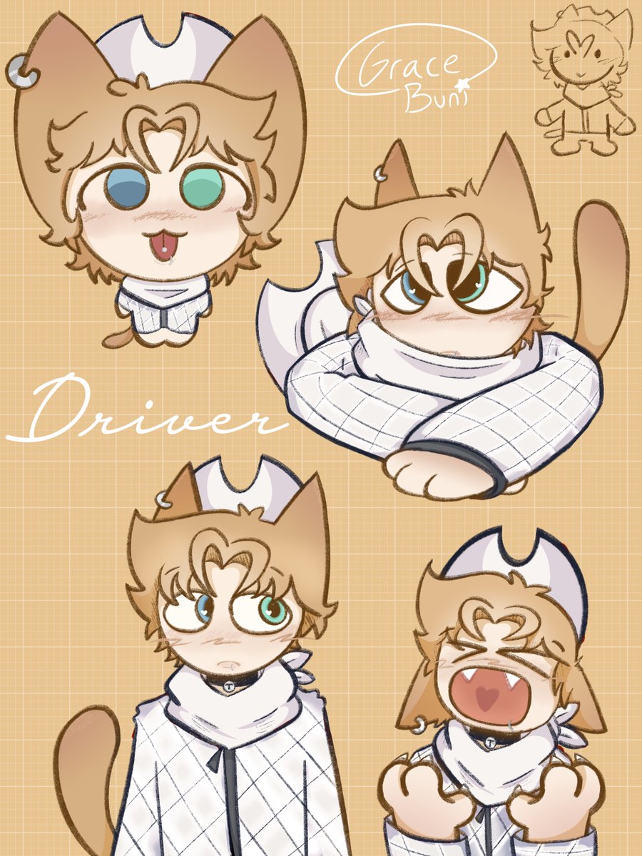 Buni_80's tweet photo. You know, for how much trouble Driver gave me while I was figuring out how to draw him, I sure do depict him a lot in my art. Anyways, here is more kitty Driver. This time as a cowboy!
#drive #driver #driver2011 #rygos https://t.co/njYDRmenMo
