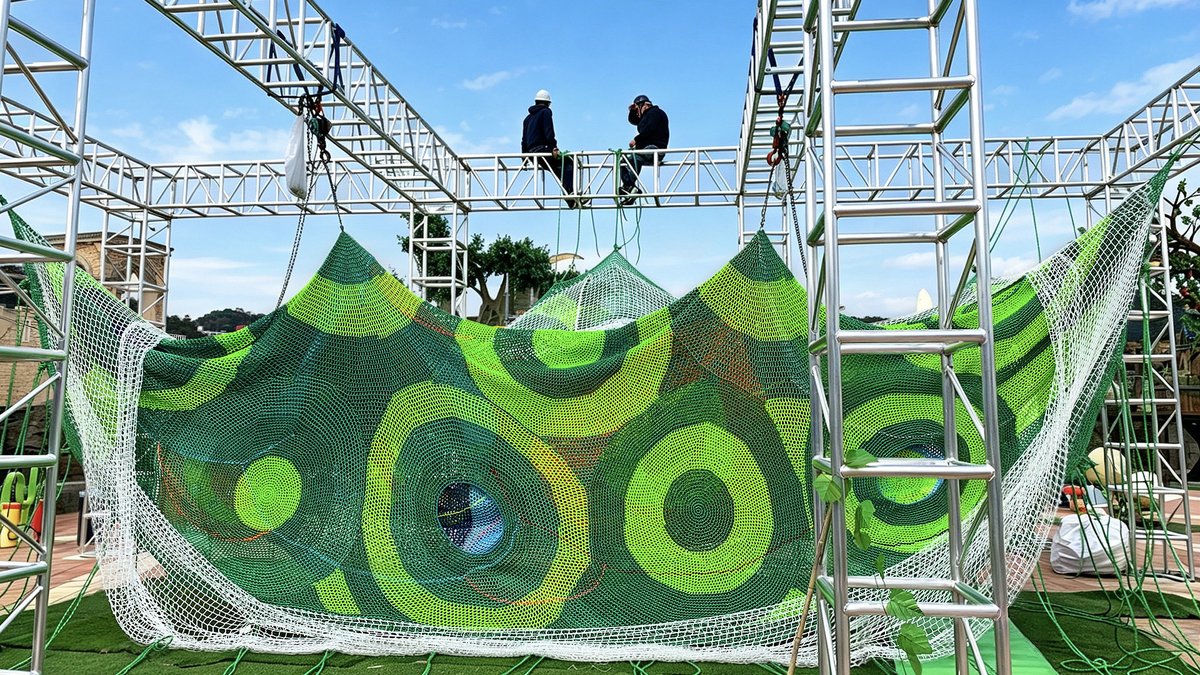 ColorfulNets's tweet photo. Nagoya, Japan｜Eye-catching! Honeycomb Rainbow Rope Net Amusement Park
This is our completed honeycomb rainbow rope net amusement park project in Nagoya, Japan. https://t.co/DqxiKmKIpy