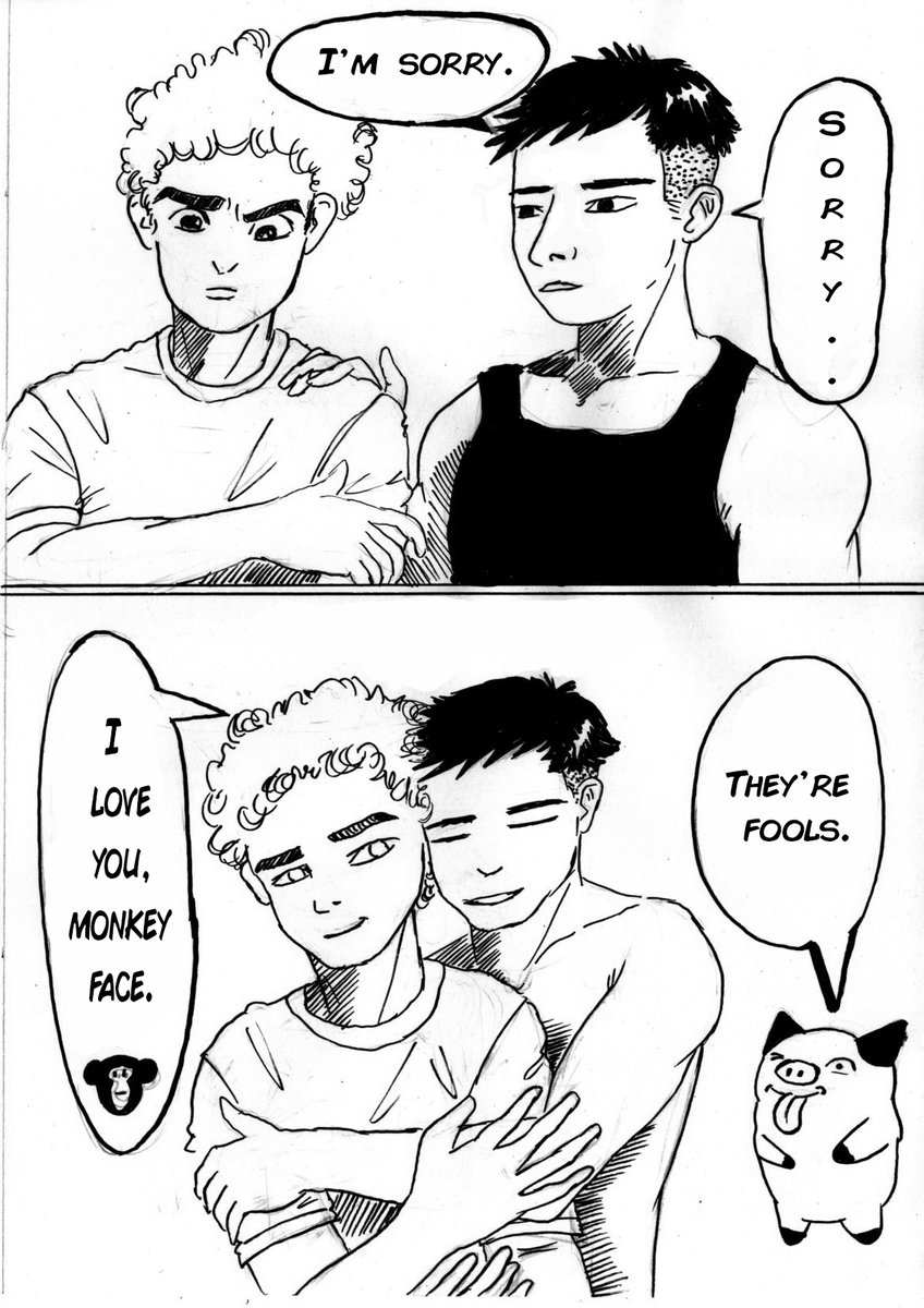 Topo2023NSFW's tweet photo. That is how love is built—especially with that person who fills your life over and over again.
#OC #manga #mangaart #mangabl #lapiz https://t.co/ir7il6D7xo