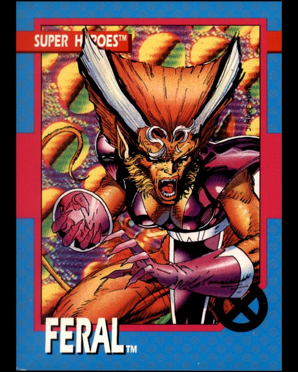 1992 X-Men Series I #16 — Feral