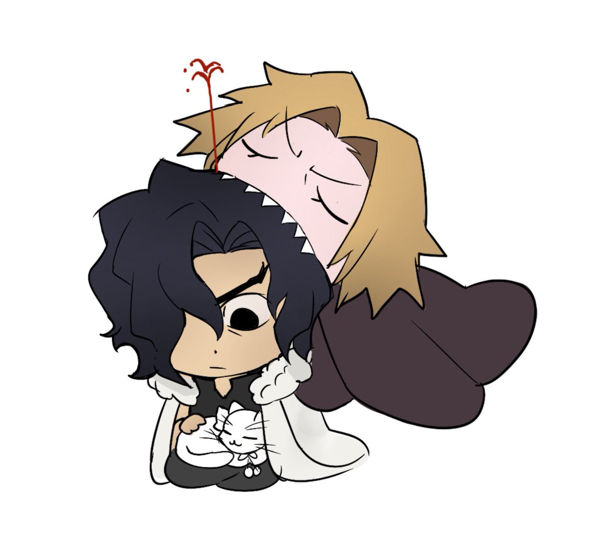 de112000's tweet photo. his head is too hard to bite https://t.co/EOXHZYWQGc