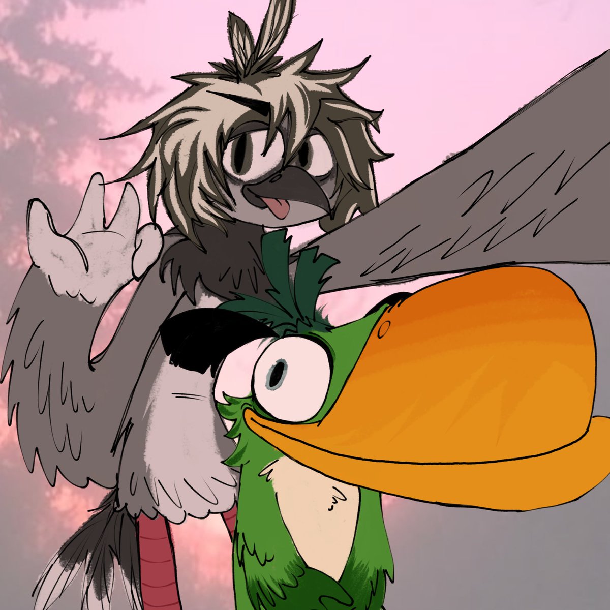 skyxhal's tweet photo. New art guysss👀 #angrybirds #angrybirdshal #skyler #hal #skyhal #yumeship #ship https://t.co/SCe7DbUWiY