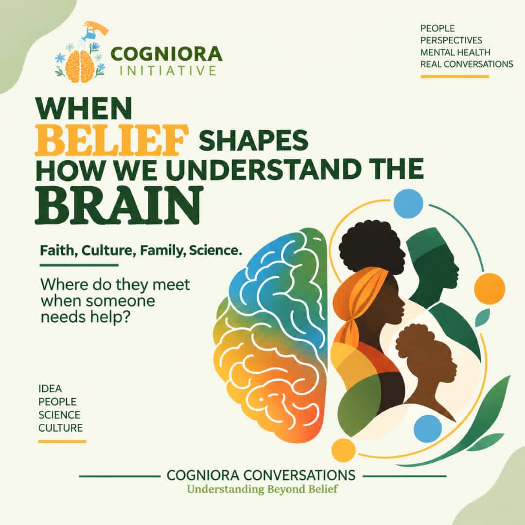cogniora4552's tweet photo. What shapes how we understand the brain? Faith, culture, and science shape our beliefs. But how do they come together when someone needs care?

Join us as we explore Faith, Culture, and Cognitive Disorders in Africa.

Register here: https://t.co/t8pwgoU9YL

#cogniorainitiative https://t.co/TZ5GbIGdcD