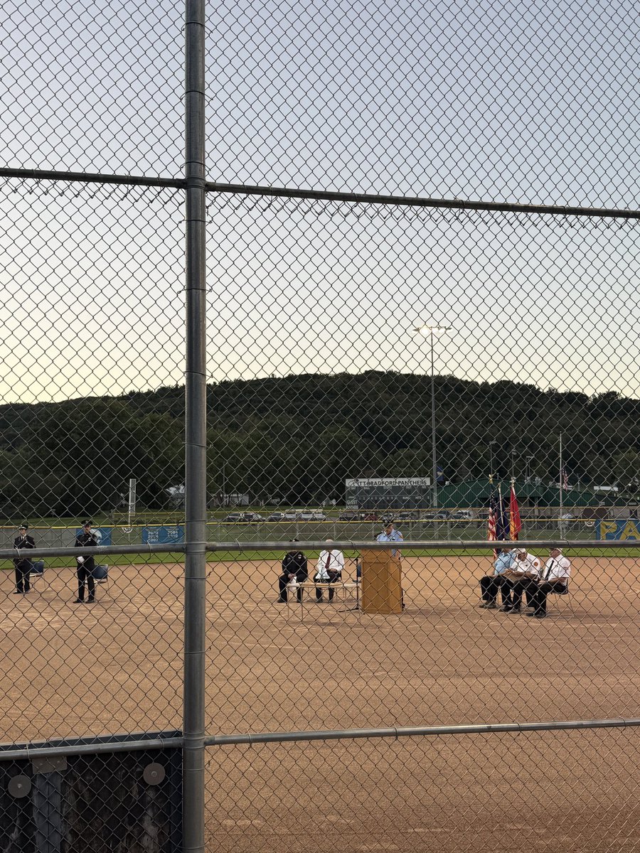 UPBSoftball's tweet photo. Busy weekend for the Panthers!  Took part in 9/11 25th Anniversary ceremony, good days of practice and first blue and gold scrimmage.   #upbsb #pittbradfordsoftball https://t.co/VX3Tm8u8bm