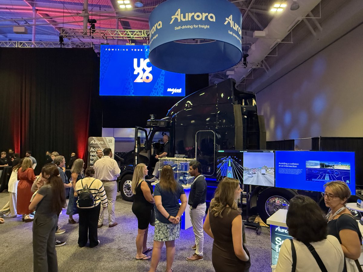 SethClevenger's tweet photo. I’m in Nashville for the next couple days attending the 2026 @McLeodSoftware user conference. Here’s a first look at this year’s exhibit hall. #McLeodUC26 https://t.co/qu2dYbYRC6