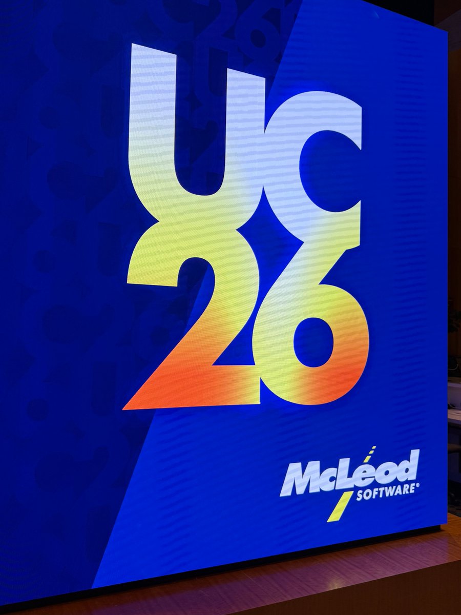 SethClevenger's tweet photo. I’m in Nashville for the next couple days attending the 2026 @McLeodSoftware user conference. Here’s a first look at this year’s exhibit hall. #McLeodUC26 https://t.co/qu2dYbYRC6