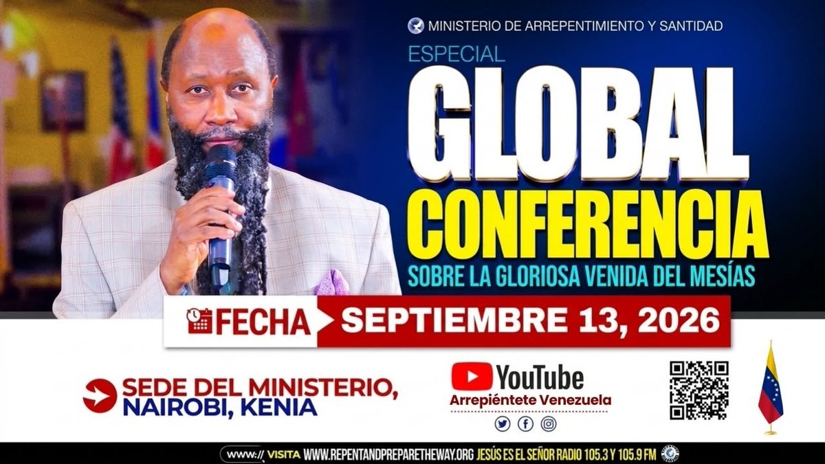 CrossDonee's tweet photo. > Day 5 - *Global Conference on the Glorious Coming of the MESSIAH presided over by the MEGA PROPHETS OF THE LORD.* 
#GlorifiedState https://t.co/oJixVeNiiN