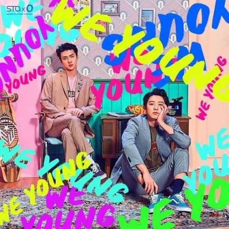 ChartUpdate_'s tweet photo. 8 years ago today, EXO’s Chanyeol and Sehun released “We Young.” 

The track was released through SM STATION X 0 and became one of the duo’s most notable collaborations. https://t.co/e6UAJwXk8B