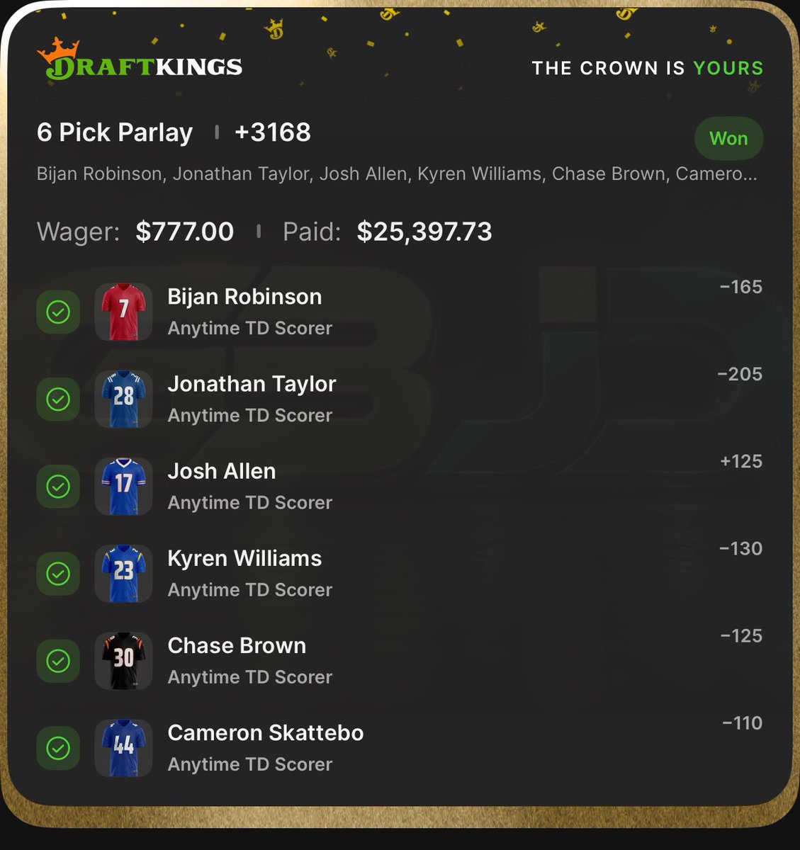 JDGoldboys's tweet photo. What an incredible start to the season. ✅

Drop the cashapps and repost♻️ for some giveaways.

Giving away some free months also for this one.

Give me a few days to catch up on all the giveaways. Crazy ass last few days.

https://t.co/LhxgmWDXdN https://t.co/SjoGQJAfwv