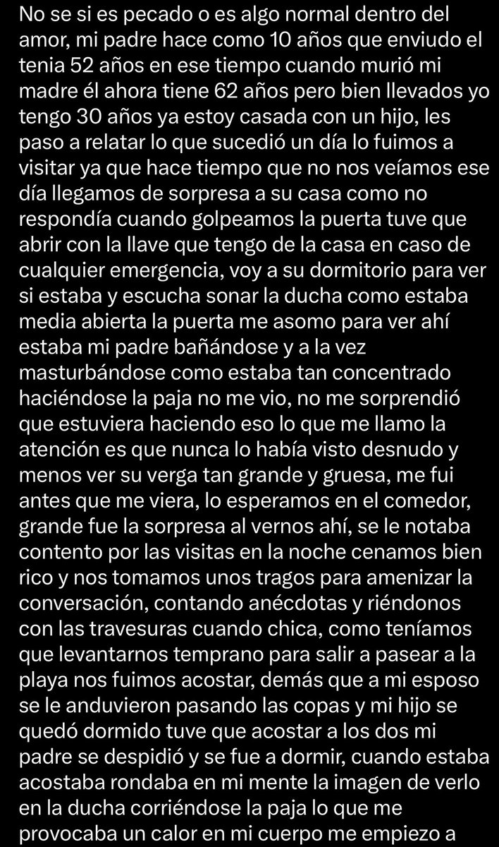 3x_relatos's tweet photo. Mi padre enviudó

Relato de una hija con su padre https://t.co/9SEGw9W3QX
