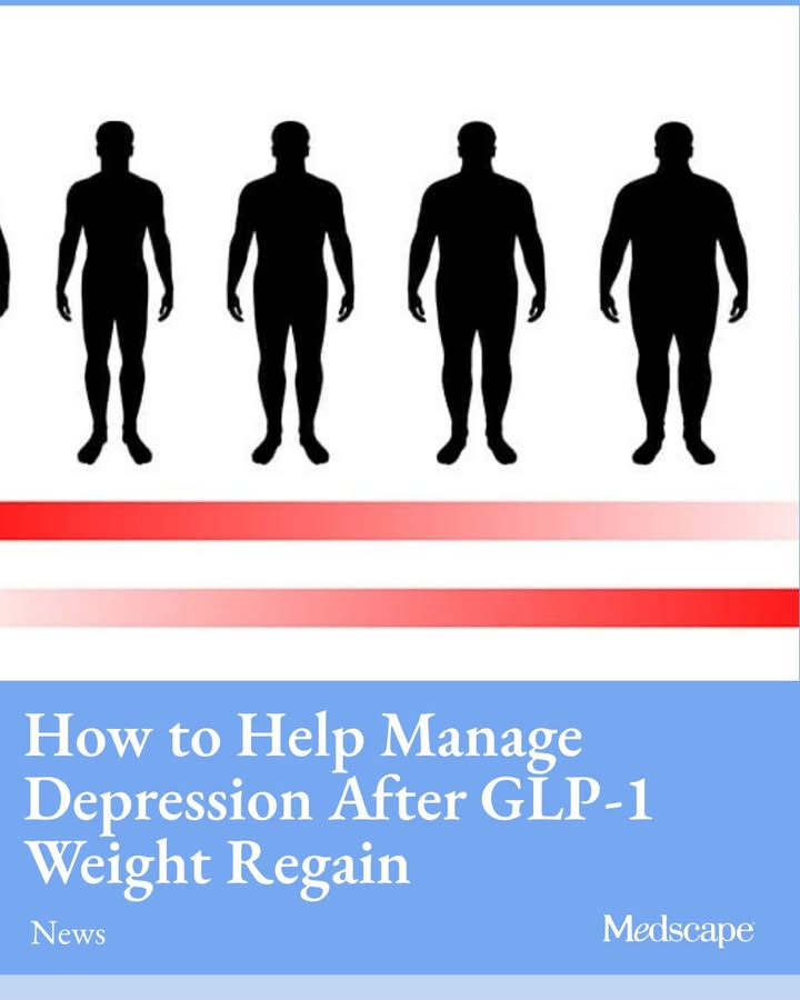 Medscape's tweet photo. With more patients using GLP-1 weight-loss medications, physicians are increasingly seeing patients who discontinued therapy because of cost, limited pharmacy availability, intolerable adverse effects, or loss of insurance coverage.

After patients discontinue medication, weight regain is common, and that may affect their mental health, confidence, and willingness to return for follow-up care.

Because the duration of GLP-1 therapy is often uncertain, physicians should begin discussions early so patients understand that long-term nutrition, activity, and behavioral strategies remain central to obesity management. Patients may need counseling about adequate protein intake, the need for resistance training to preserve lean mass, and higher-fiber diets to support satiety and cardiometabolic health. https://t.co/G07lf4JOc2
