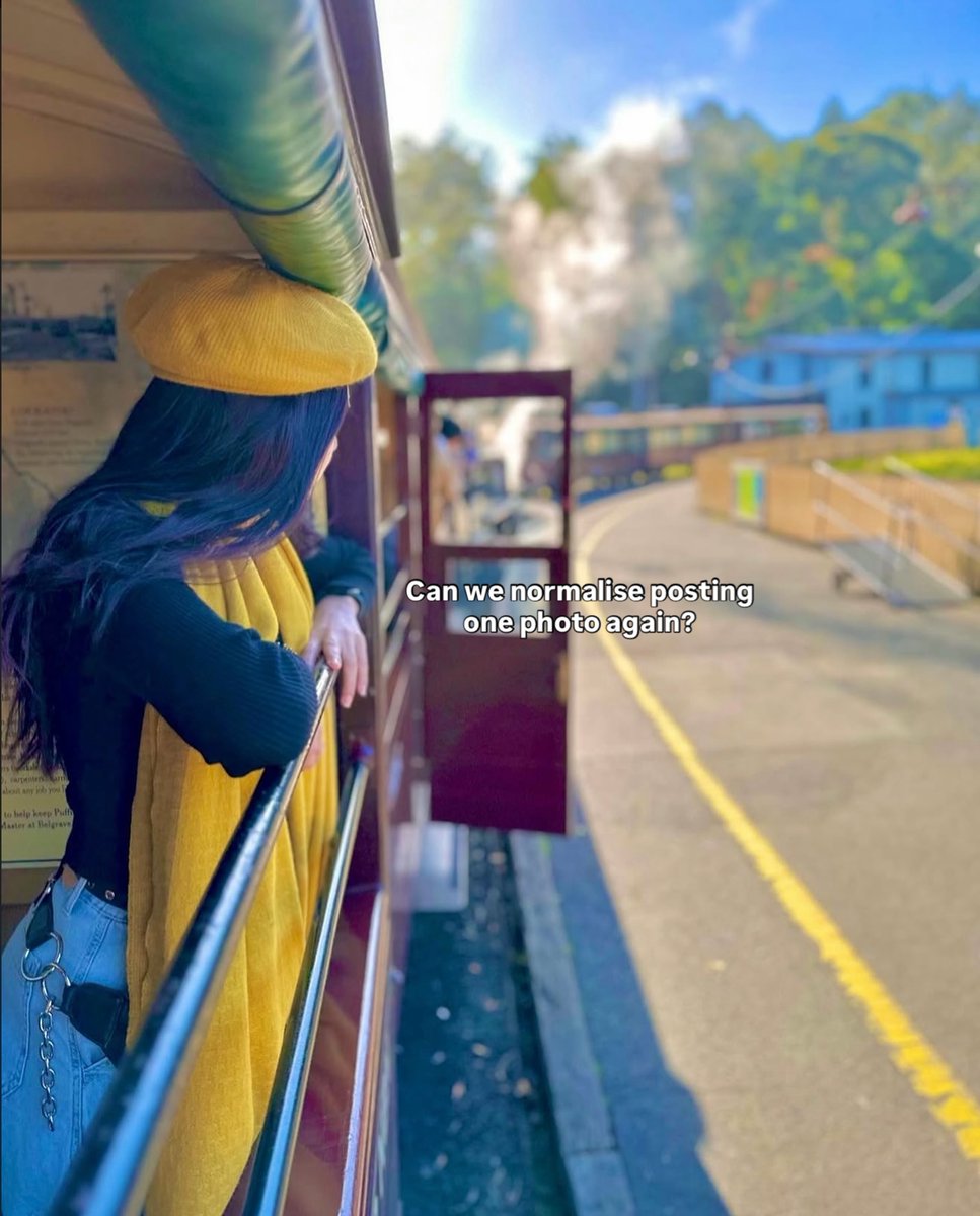 BunaMarcuche's tweet photo. Can we please normalize posting just one photo again? @puffingbillyrailway https://t.co/QRqnZU90IY