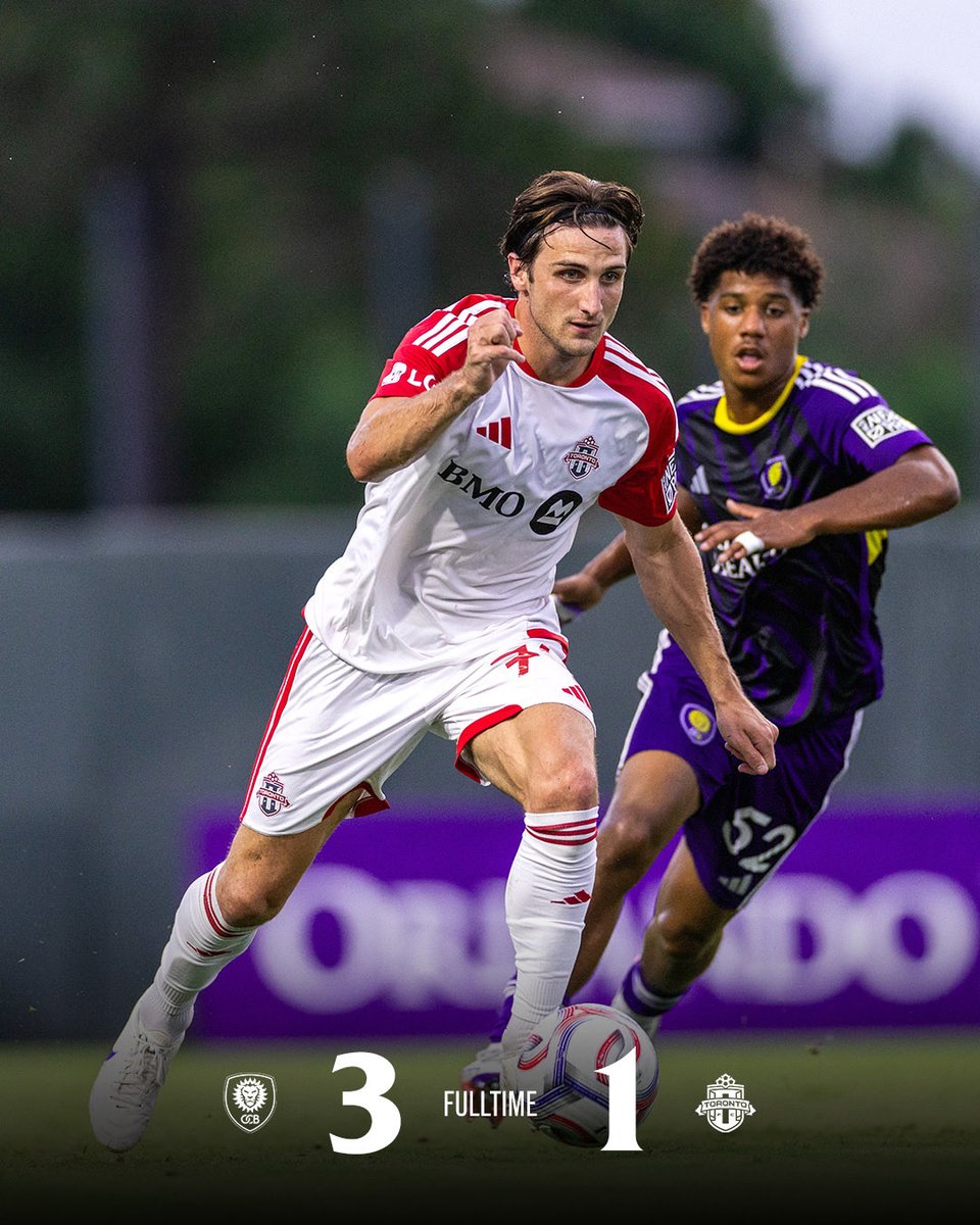 TorontoFCII's tweet photo. full time in Orlando. https://t.co/4Zp3cyI75h