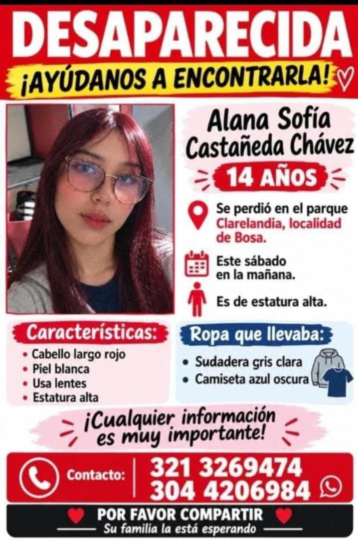 PS1COPOLITICO's tweet photo. Muy lamentables las desapariciones de niñas en las últimas semanas, mientras las autoridades locales en Bogotá y las nacionales parecen no interesarse por el tema. Desidia. https://t.co/7liSIfxfbv