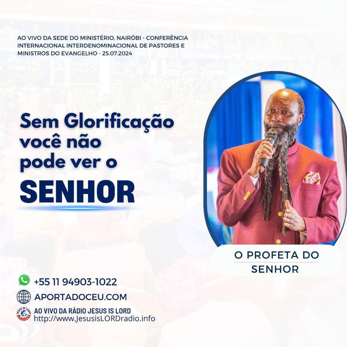 Pr_Sn_JoseBraga's tweet photo. A glorificação é crucial na vida do cristão, sem a glorificação não poderemos entrar no Reino do céu 
#GlorifiedState https://t.co/ArB5qHJxMA
