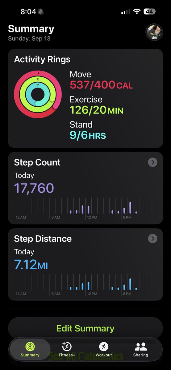 Rhayne_fall's tweet photo. Today's steps 😒 https://t.co/653lLLhDOG