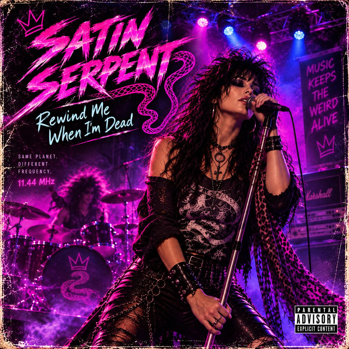 Houstonianp1's tweet photo. #Ohabsolutely🩷#KeepFuckingScrolling
👽💚👽
#ScalesandBadDecisions💔
#velvetreptile🦄
#BadTasteForever👻
#FilePathHell👹
#FilePathsAreAssholes🤔
SATIN SERPENT // REWIND ME WHEN I’M DEAD.
Satin Serpent keeps the weird alive—one damaged tape, screaming amplifier, and impossible transmission at a time.
Same planet. Different frequency.
Broadcasting from Mythic Mixtape Radio // 11.44 MHz.
Broadcasting live from Mythic Mixtape Radio // 11.44 MHz.
SAME PLANET. DIFFERENT FREQUENCY.
BAD TASTE FOREVER. 📡🔥
SATIN SERPENT
