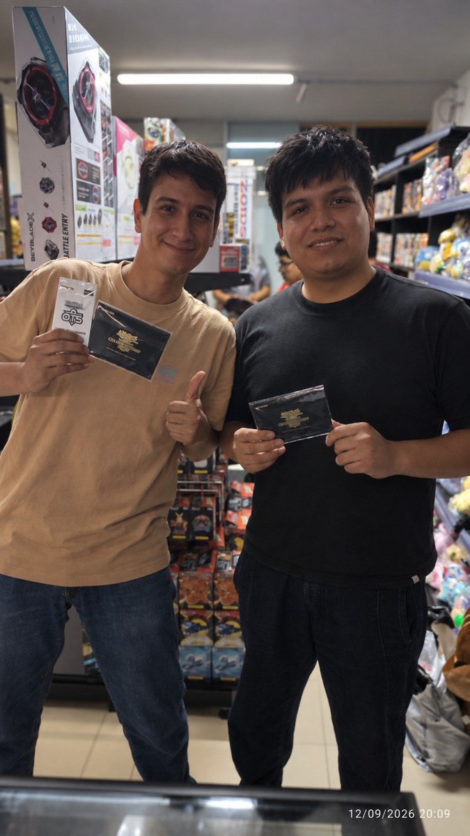 GOATDuelists's tweet photo. Ganador del World Championship Celebration de Yugioh TCG realizado en GOAT Duelists

Ganador del torneo: Cesar Best (Radian Typhoon)
Ganador del sorteo: Alan Vargas (Branded Despia best deck)

#yugioh #tcg #trujillo #peru #goatduelists https://t.co/ingjjuiFfF