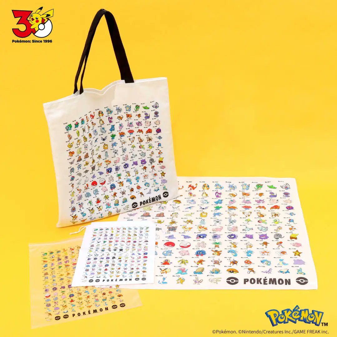 pokecamatomeru's tweet photo. 【ポケモン30周年】
ポケモン×3COINSコラボのグッズが登場

📅発売日
10月10日(土)～

🏬販売場所
・3COINS
・3COINS+plus
・3COINS OOOPS!
・3COINS station
・PAL CLOSET(公式通販サイト)

✅ピカチュウ/フシギバナ/リザードン/カメックスなど初代ポケモンのグッズが登場

✅詳細
https://t.co/i9DRy9AFoZ
