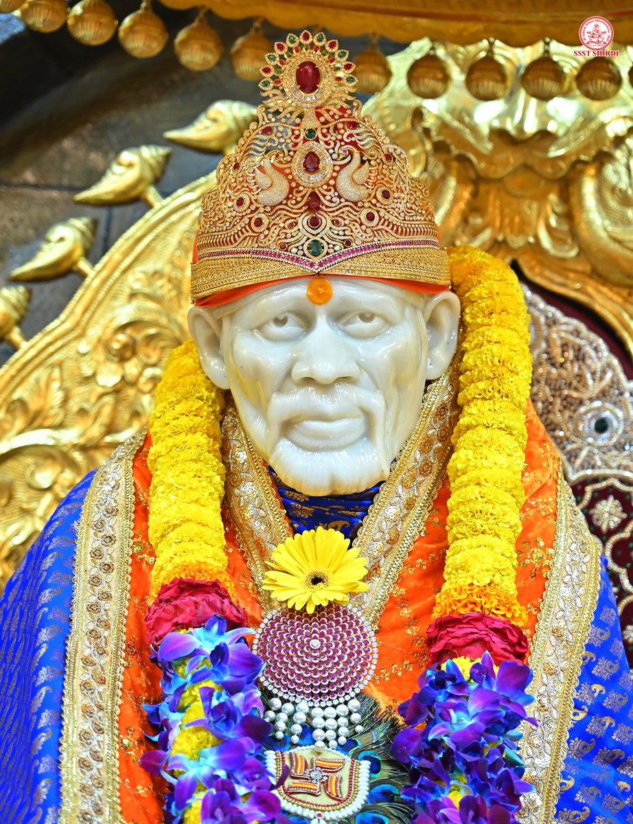 SSSTShirdi's tweet photo. *!! ॐ साई राम !!*
*श्री साईबाबा संस्थान विश्वस्त व्यवस्था,शिर्डी*
*!! ॐ Sai Ram !!*
*Shri Saibaba Sansthan Trust, Shirdi*
≈≈≈≈≈≈≈≈≈≈≈≈≈≈≈≈≈ 
*आरती :-शिर्डी माझे पंढरपुर*
*सोमवार १४ सप्टेंबर २०२६*  
*Aarti :-Shirdi Majhe Pandharpur*
*Monday 14 September 2026* https://t.co/IVTqWWpV5Z