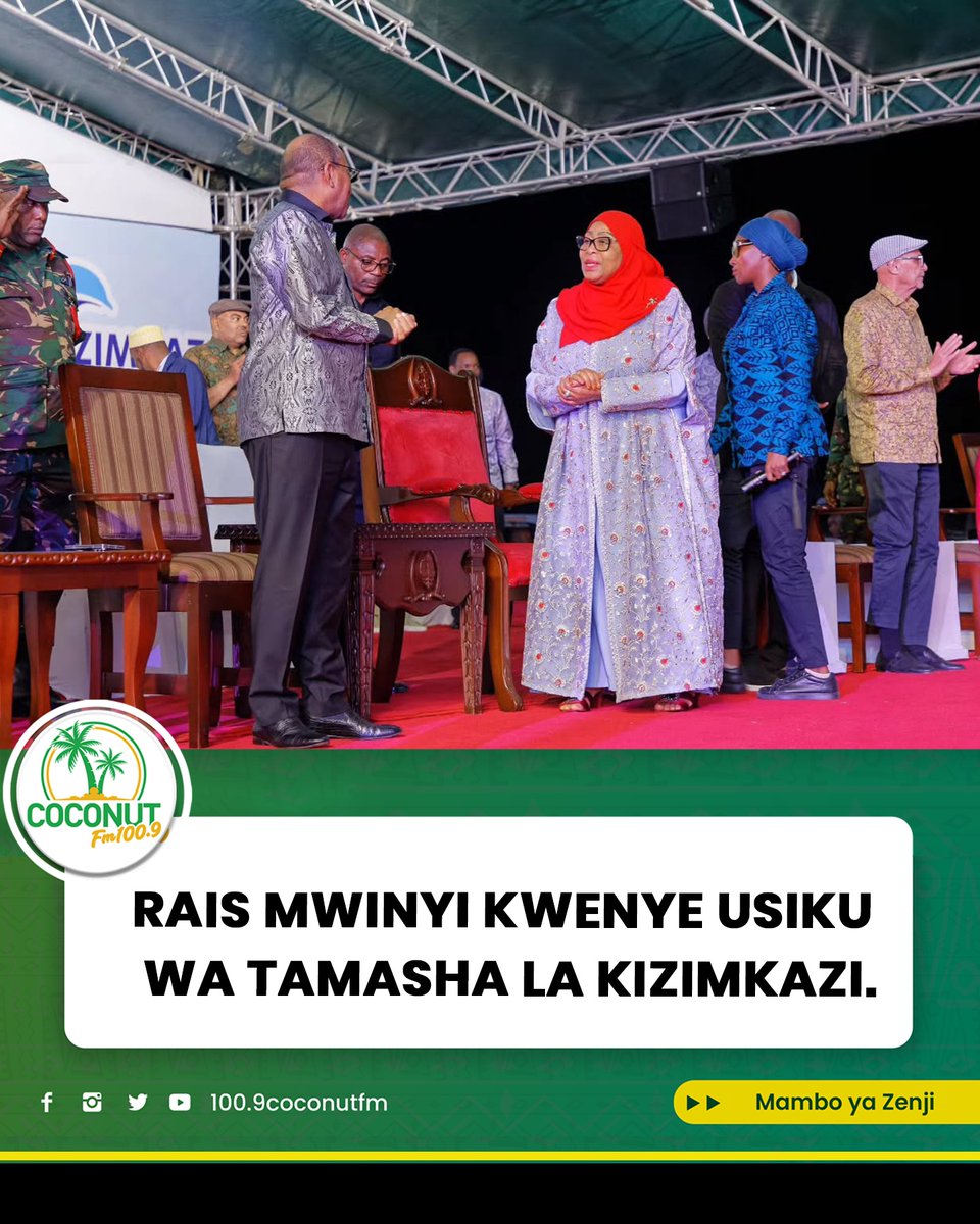 roker_bitch's tweet photo. Rais wa Zanzibar na Mwenyekiti wa Baraza la Mapinduzi, Mhe. Dkt. Hussein Ali Mwinyi, amehudhuria Tamasha la Usiku wa Kizimkazi(Kizimkazi Festival) lililofanyika Kizimkazi, Mkoa wa Kusini Unguja tarehe 13 Agosti 2026. Tamasha hilo limeongozwa na https://t.co/18qw3xNQlu