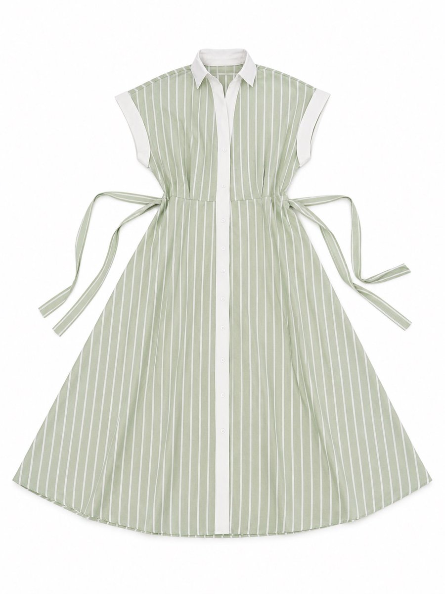 Dudu1752's tweet photo. Notre robe chemise rayée midi, la pièce parfaite pour un look chic et intemporel. Disponible dès maintenant chez Faith-shop. https://t.co/YCmMSjCh2g