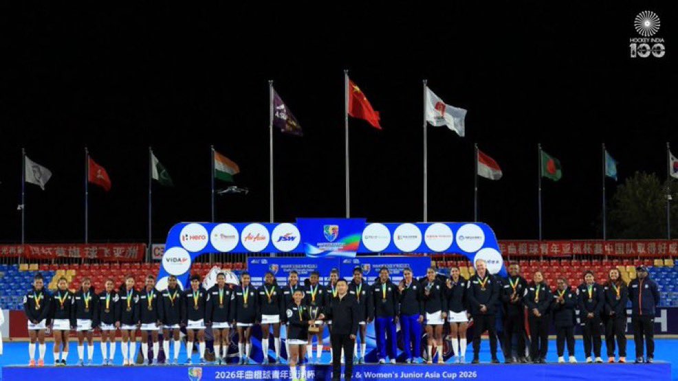 TheKhelIndia's tweet photo. WHAT A SUNDAY FOR INDIAN SPORTS!

🏏 Women Cricket Team won Asia Cup
🏑 Women Hockey Team won Jr Asia Cup
🏑 Men Hockey Team won Jr Asia Cup
🏹 Dhiraj won the Archery World Cup Final 
🏏 India Beats Afghanistan by 7 wickets

INDIA HAS SET THE SUNDAY ON FIRE! 🔥 https://t.co/84cZDvjc1i