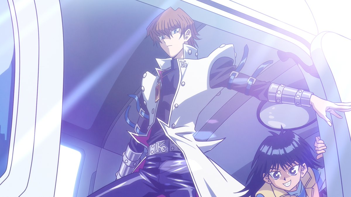 oricon_anime_'s tweet photo. 『遊戯王』アニメ、新映像が公開！
遊戯たち再集結　原画展開催記念で制作
⠀
海馬、街中に颯爽とヘリで登場
https://t.co/Zo7RC2pbqN
⠀
🎟️チケット情報
前期日程のうち12月分の抽選販売開始 https://t.co/PyNJfTeuG4