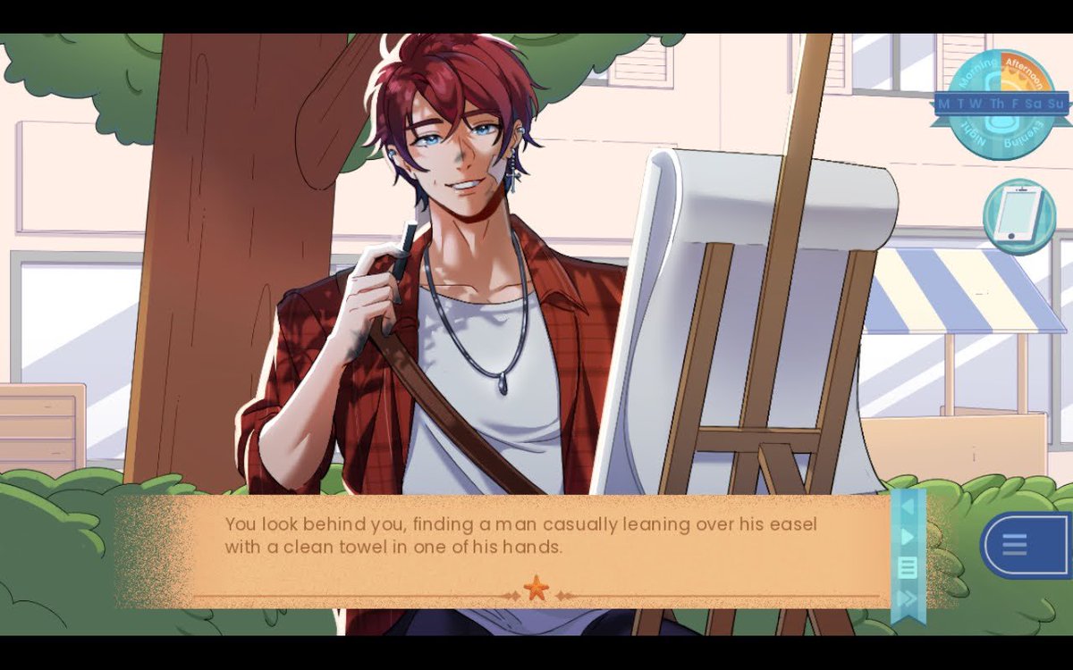 uniqueotome's tweet photo. I might be growing attachment issues for these two as I play throughout the demo of Threads of You: Beyond the Bay 💖♥️💖

Chris and Andrew truly have taken over my heart 😭😭 (I might even be making a whole self insert au for this game before it's even released 😅)

#ToYBTB https://t.co/4ujhHRtAd6